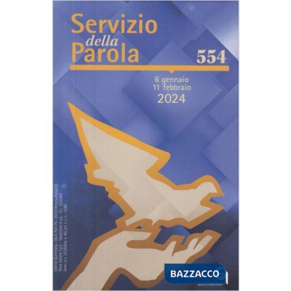 Servizio della parola (2024). Vol. 554