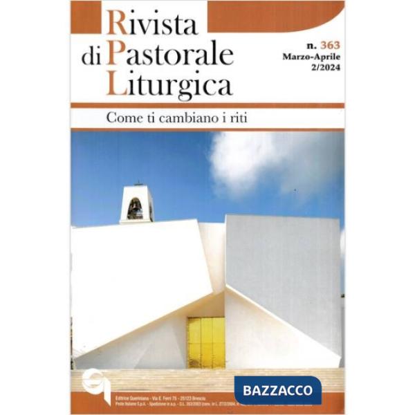 Rivista di pastorale liturgica (2024). Vol. 2