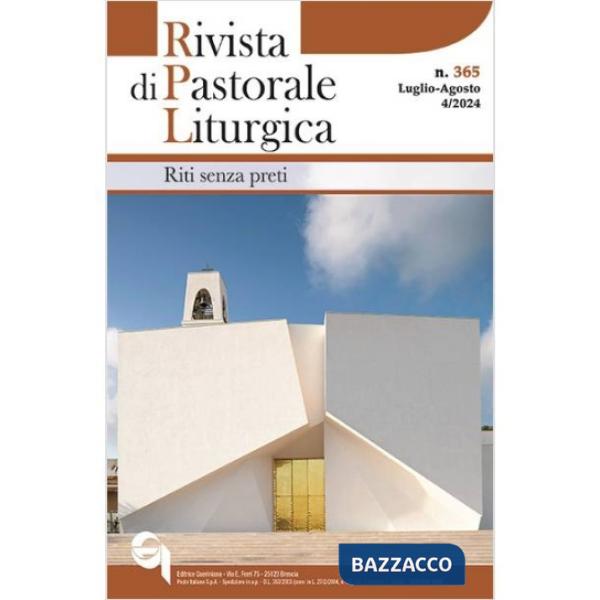 Rivista di pastorale liturgica (2024). Vol. 4