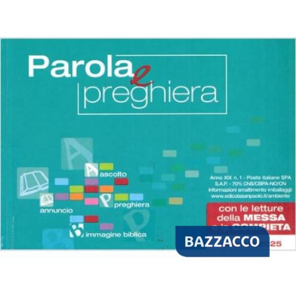 Parola e preghiera (2025). Vol. 1: Gennaio