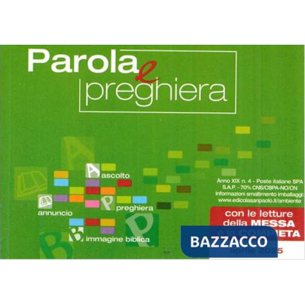 Parola e preghiera (2025). Vol. 4: Aprile