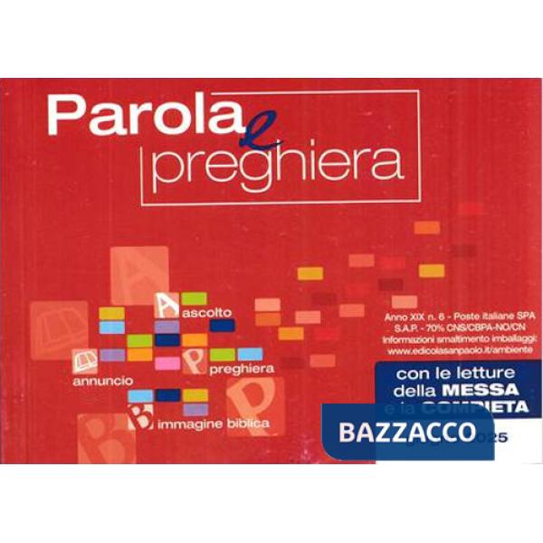 Parola e preghiera (2025). Vol. 6: Giugno