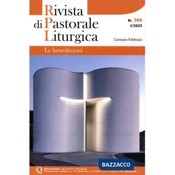 Rivista di pastorale liturgica (2025). Vol. 1