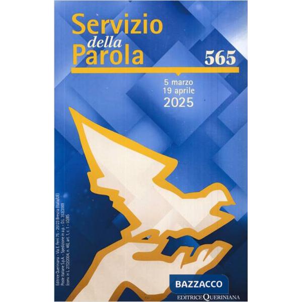 Servizio della parola (2025). Vol. 565: Marzo-Aprile