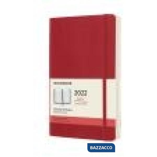 12 months, daily. Large, soft cover, scarlet red
