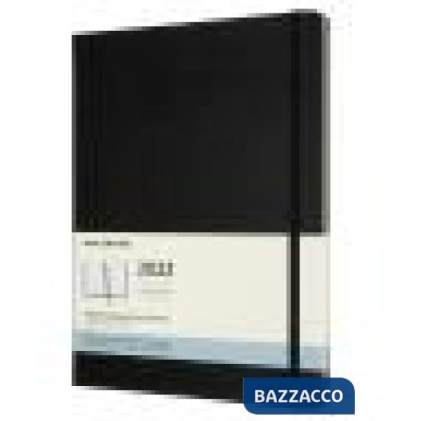 12 months, monthly. Extra-large, hard cover, black