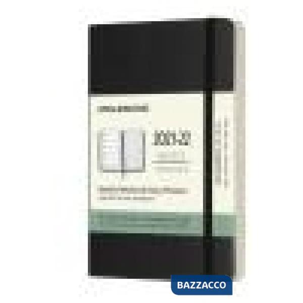 18 months, weekly notebook. Pocket, soft cover, black