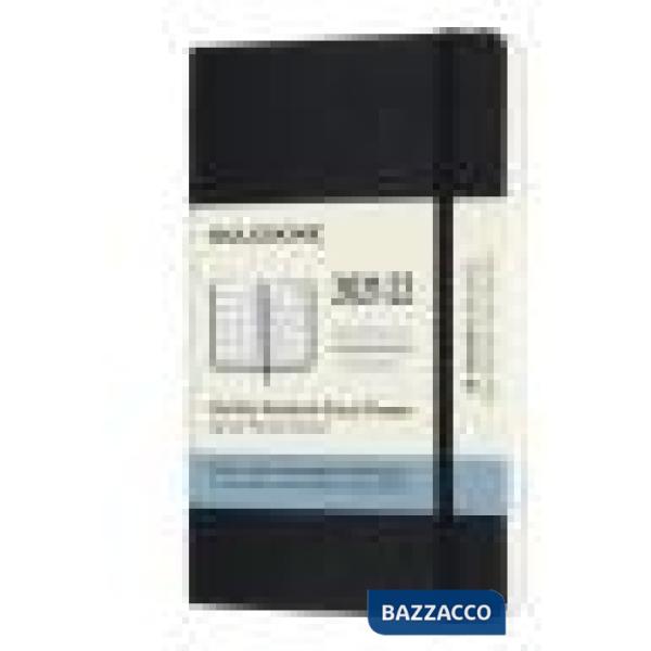 18 months, monthly. Pocket, soft cover, black