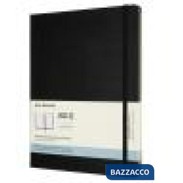 18 months, monthly. Extra-large, hard cover, black