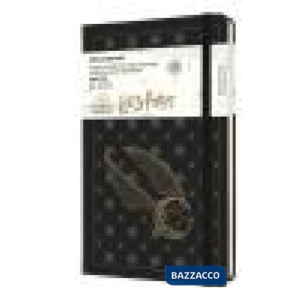 18 months, weekly notebook. Harry Potter. Large, black