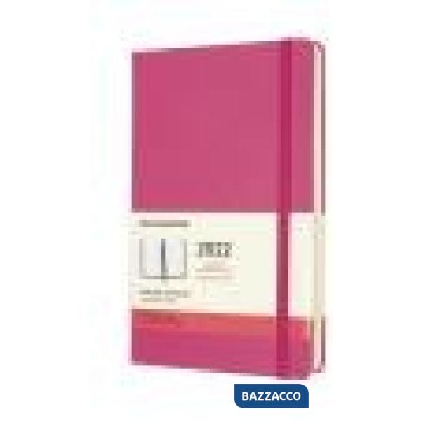 12 months, daily. Large, hard cover, bougainvillea pink