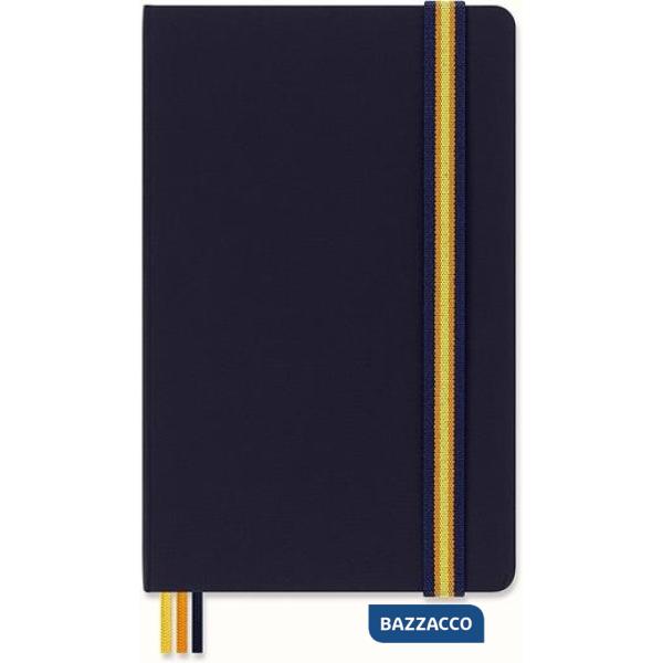 Notebook K-Way. Large, righe, blue k89