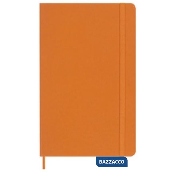 Notebook Vegea. Large, ruled, orange, soft cover