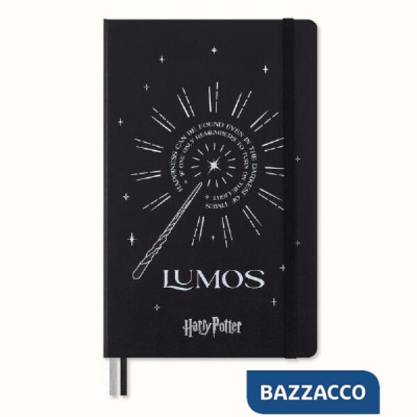 Notebook Harry Potter Lumos. Large, ruled