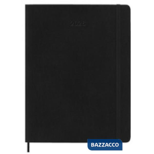 12 months, monthly. Extra-large, soft cover, black