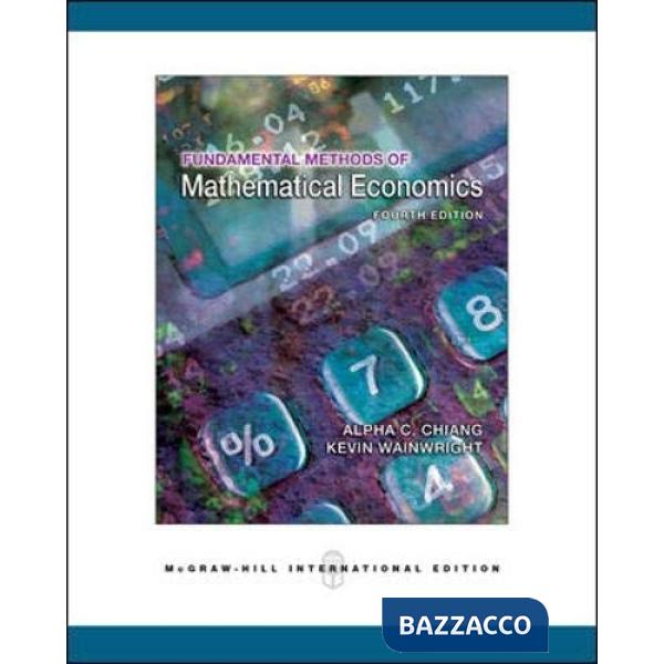 Fundamental method of mathematical economics