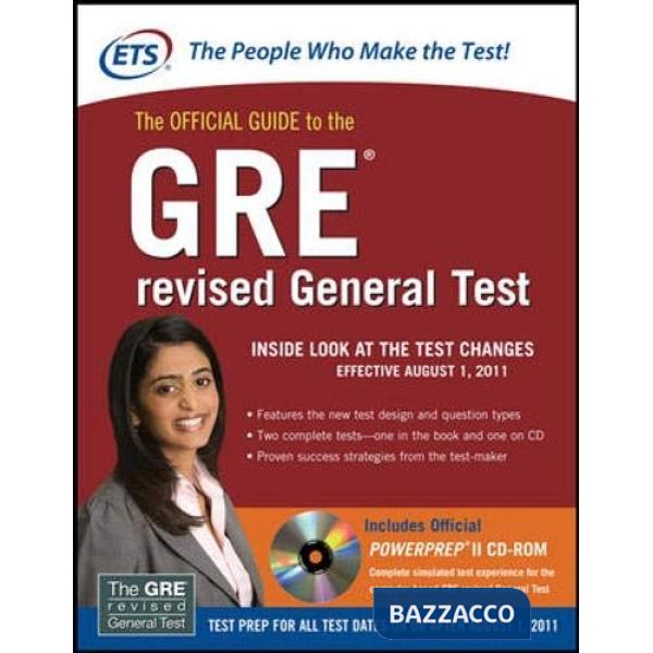 Official guide to the GRE revised general test. Con CD-ROM (The)