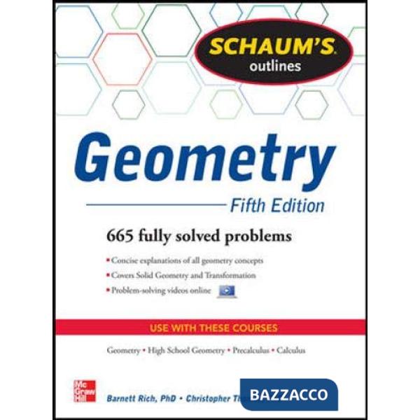 Schaum's outline of geometry: 665 solved problems. Con DVD