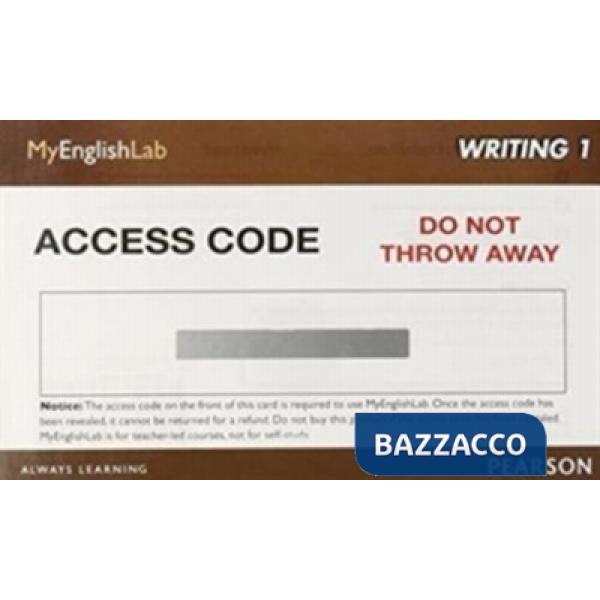MYENGLAB WRITING 1 (STUDENT ACCESS CODE)
