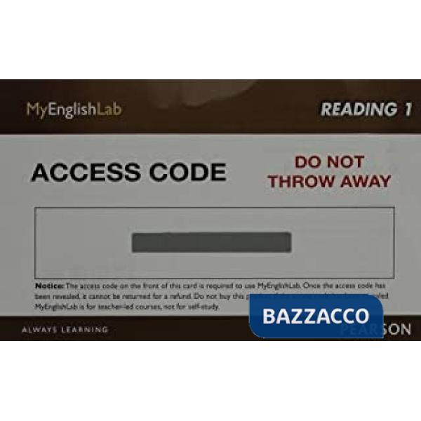 MYENGLAB READING 1 (STUDENT ACCESS CODE)