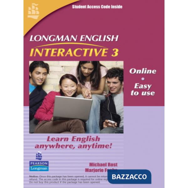 LONGMAN ENGLISH INTERACTIVE ONLINE 3 B.E.