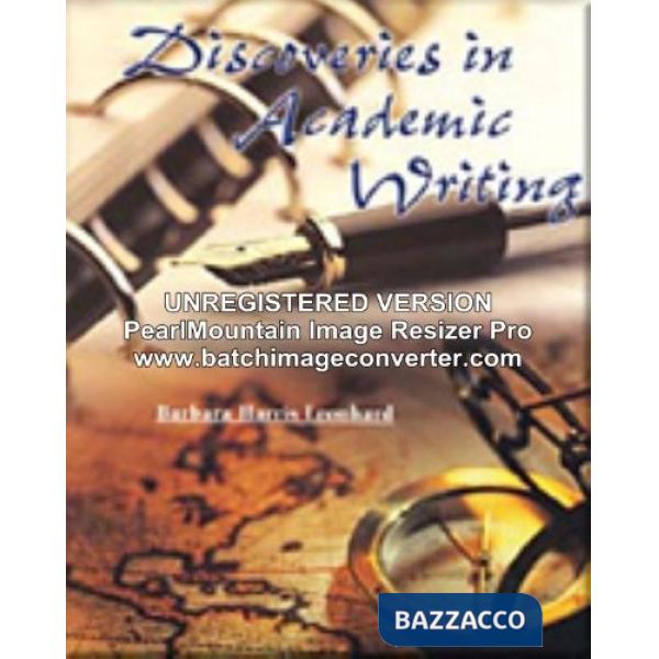 DISCOVERIES ACADEMIC WRIT. T'S