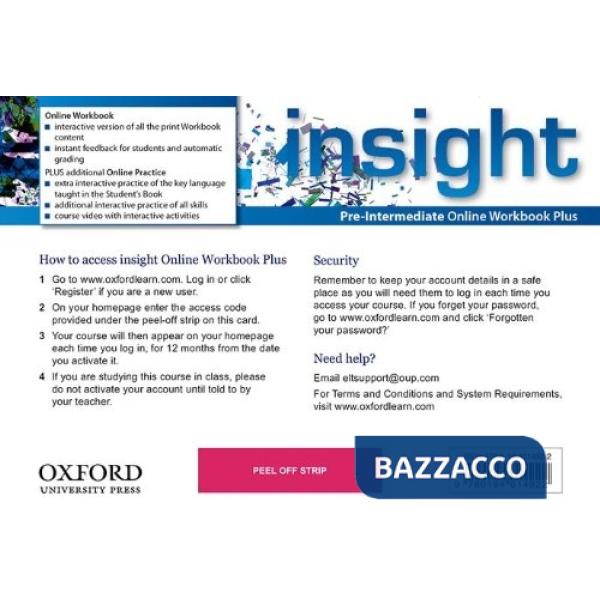 INSIGHT P-INT ONL WB PLUS - CARD