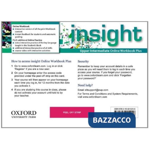 INSIGHT U-INT ONL WB PLUS - CARD