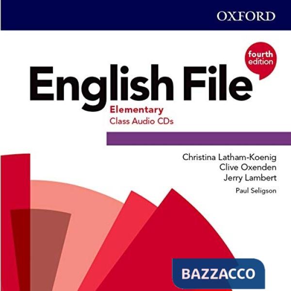 ENGL FILE 4E ELEM: CL CD