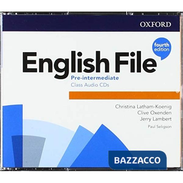 ENGL FILE 4E PRE-INT: CL CD