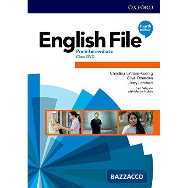 ENGL FILE 4E PRE-INT: CL DVD