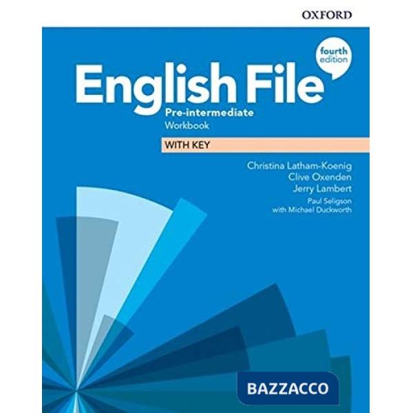 ENGL FILE 4E P-INT WB W/KEY