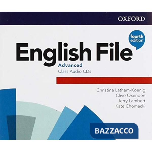 ENGL FILE 4E ADV: CL CD (X3)