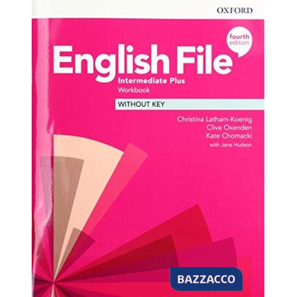 ENGL FILE 4E INT PLUS WB W/O KEY