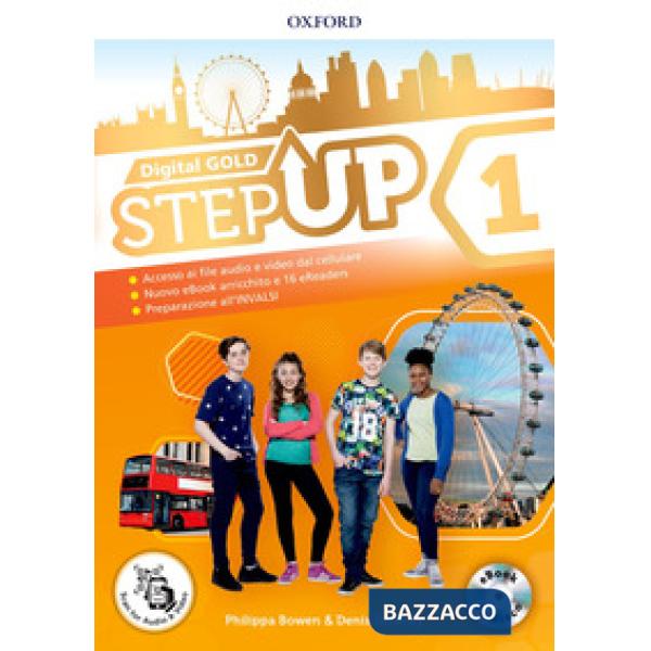 STEP UP 1 GOLD: SB/MB QR + MINDMAP + EBK CODE + EB