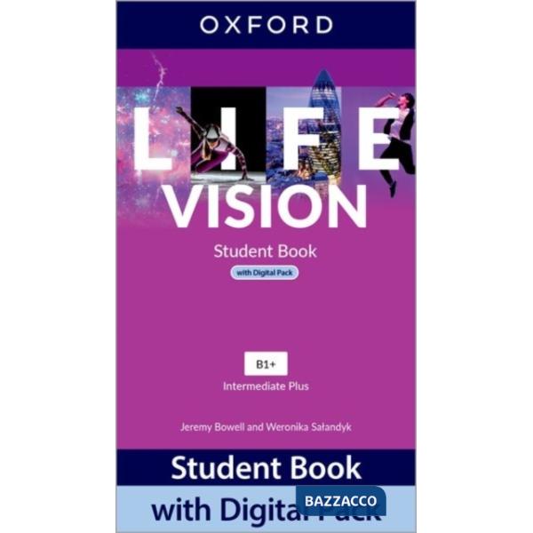 LIFE VISION INTERMEDIATE PLUS STUDENT BOOK WITH DIGITAL PACK