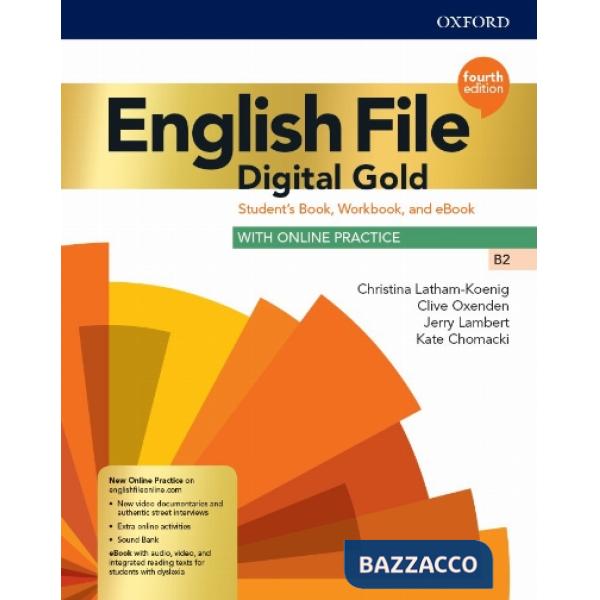 ENGLISH FILE 4TH ED GOLD UPPER-INT: SB/WB EBOOK &