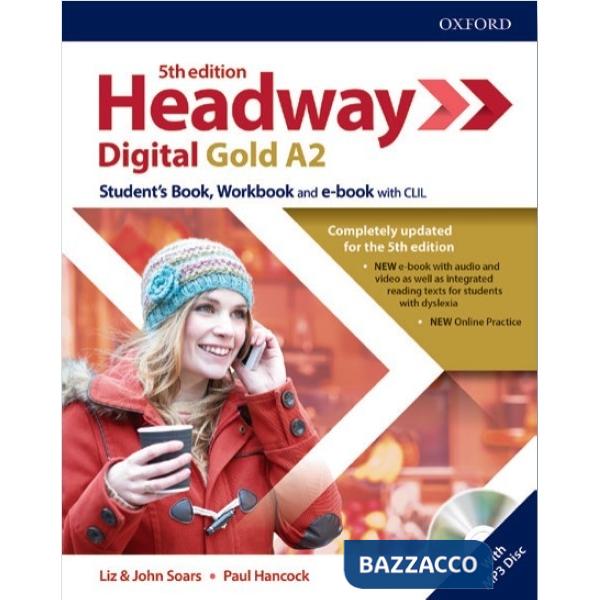 HEADWAY 5TH ED ELEM: SB/WB EBOOK & OP PK