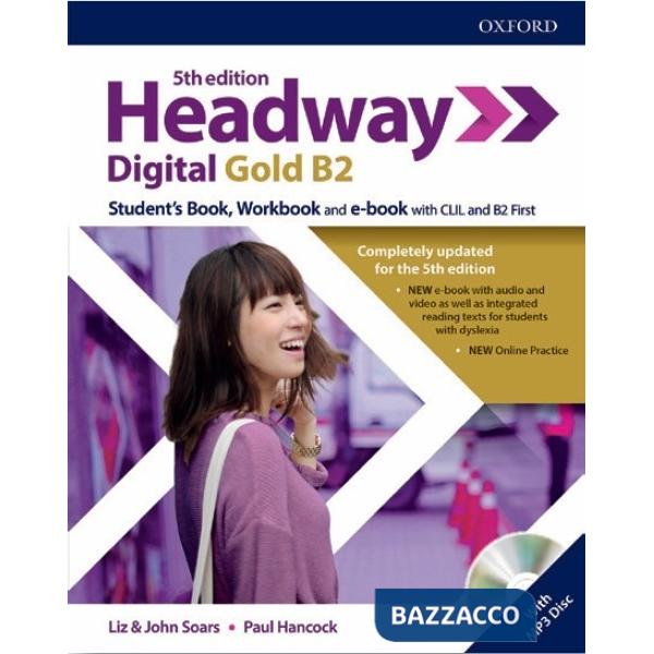 HEADWAY 5TH ED UPPER-INT: SB WB EBOOK & OP PK