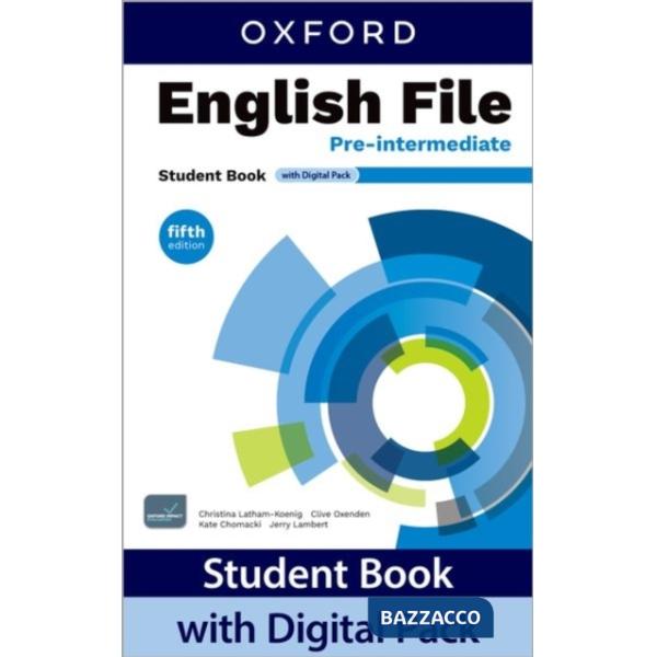 ENGL FILE 5E: P-INT SB W/DIG PK