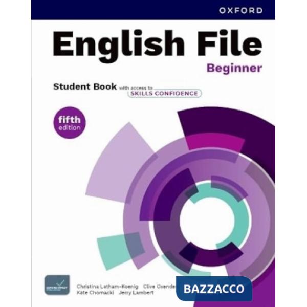 ENGL FILE 5E: BEG SBWB MPACK A W/EXAM CONF