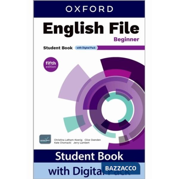 ENGL FILE 5E: BEG SBWB MPACK B W/EXAM CONF