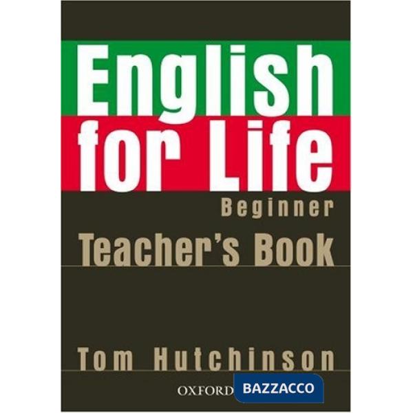 ENGL FOR LIFE BEG: TB + TESTS CDROM