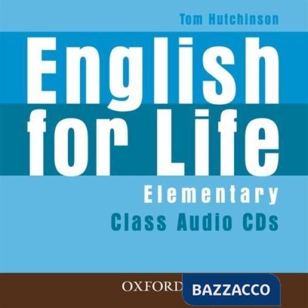 ENGL FOR LIFE ELEM: CL CD