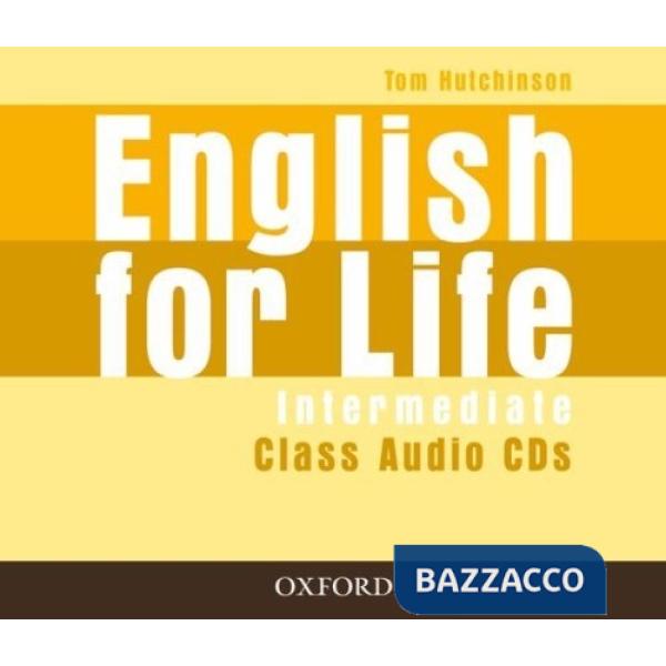 ENGL FOR LIFE INT: CL CD