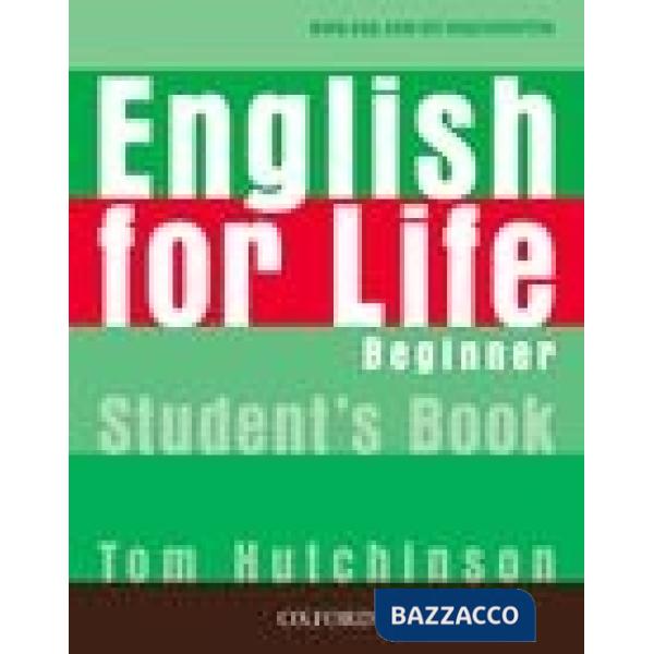 ENGL FOR LIFE BEG: ITAL + SB + WB + KEY + MROM
