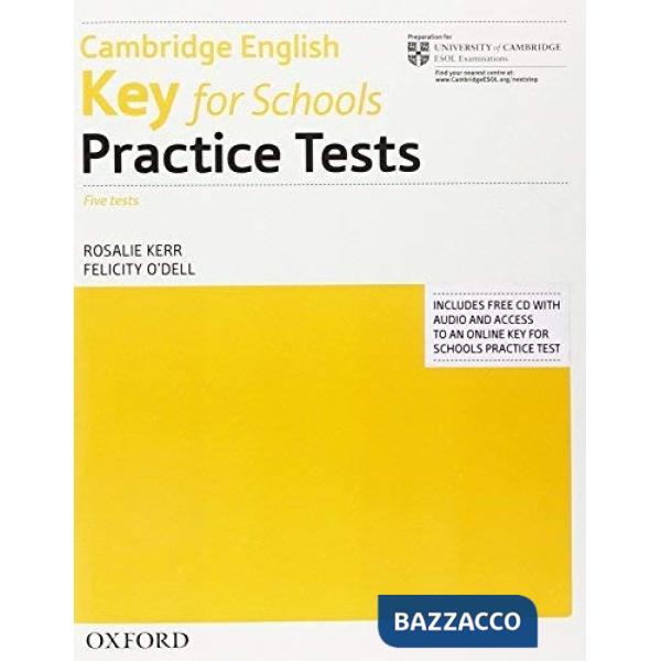KEY FOR SCH PRACTICE TESTS: BK + CD (AD)