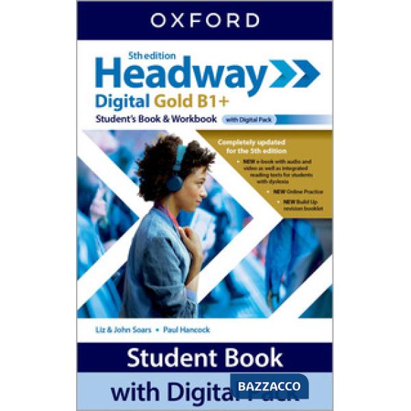 HEADWAY 5E HUB GOLD B1 + : BU + SBWB + KEY + DIG