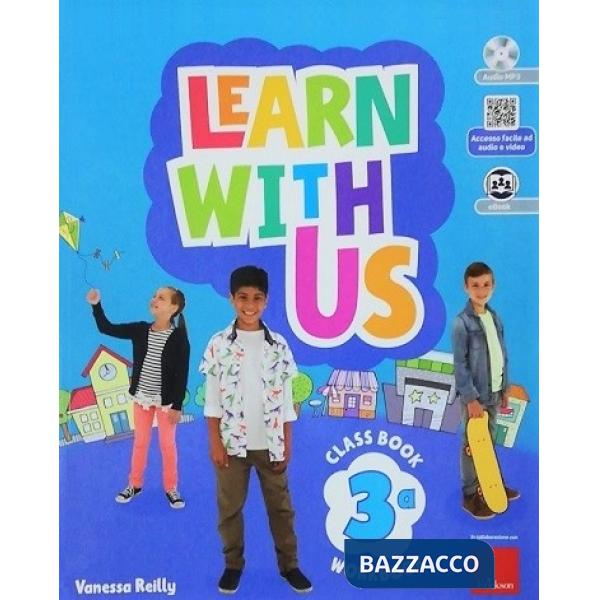 LEARN WITH US 3: CB&WB CON QR CODE & EBK + CD 3