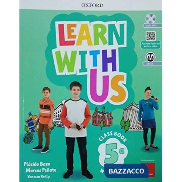 LEARN WITH US 5: CB&WB CON QR CODE & EBK + CD 5